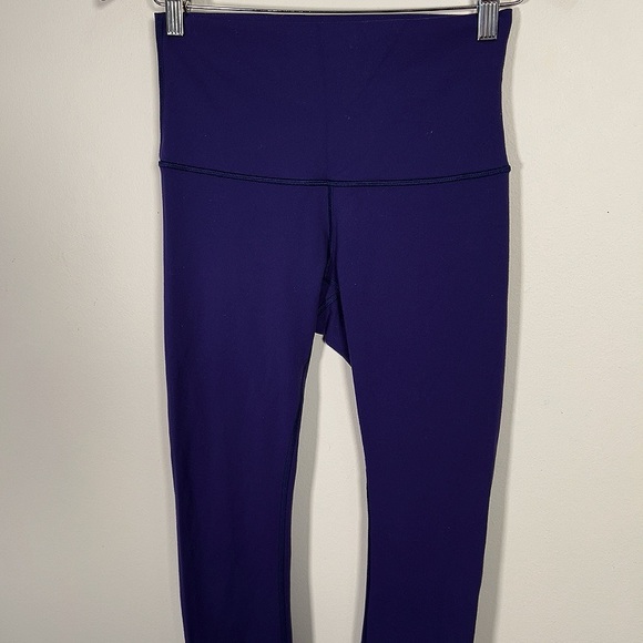 LULULEMON | WUNDER UNDER HIGH RISE BLACK GRAPE - Picture 5 of 12